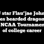 LSU star Flau’jae Johnson carries bearded dragon into final NCAA Tournament run of college career