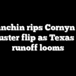 Manchin rips Cornyn for filibuster flip as Texas GOP runoff looms