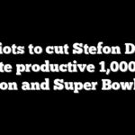 Patriots to cut Stefon Diggs despite productive 1,000-yard season and Super Bowl run