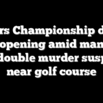 Players Championship delays gate opening amid manhunt for double murder suspect near golf course