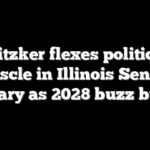 Pritzker flexes political muscle in Illinois Senate primary as 2028 buzz builds