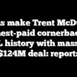 Rams make Trent McDuffie highest-paid cornerback in NFL history with massive $124M deal: reports