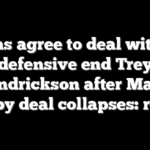 Ravens agree to deal with star defensive end Trey Hendrickson after Maxx Crosby deal collapses: report