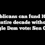 Republicans can fund ICE for an entire decade without a single Dem vote: Sen Cruz