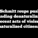 Sen Schmitt reups push for expanding denaturalization after recent acts of violence by naturalized citizens