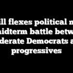 Sherrill flexes political muscle in midterm battle between moderate Democrats and progressives