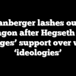 Spanberger lashes out at Pentagon after Hegseth pulls colleges’ support over woke ‘ideologies’