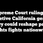 Supreme Court ruling on secretive California gender policy could reshape parent rights fights nationwide