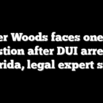 Tiger Woods faces one big question after DUI arrest in Florida, legal expert says