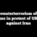 Top counterterrorism official resigns in protest of US war against Iran