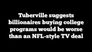 Tuberville suggests billionaires buying college programs would be worse than an NFL-style TV deal