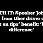 WATCH IT: Speaker Johnson hears from Uber driver on ‘no tax on tips’ benefit: ‘big difference’