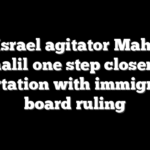 Anti-Israel agitator Mahmoud Khalil one step closer to deportation with immigration board ruling