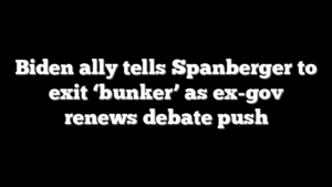 Biden ally tells Spanberger to exit ‘bunker’ as ex-gov renews debate push