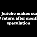 Chris Jericho makes surprise AEW return after months of speculation