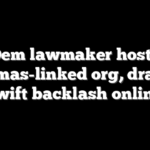 Dem lawmaker hosts Hamas-linked org, draws swift backlash online