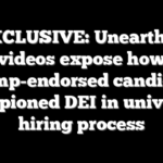EXCLUSIVE: Unearthed videos expose how Trump-endorsed candidate championed DEI in university hiring process