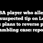 Ex-NBA player who allegedly gave suspected tip on LeBron James plans to reverse plea in gambling case: report