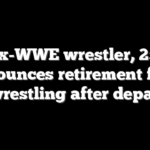 Ex-WWE wrestler, 25, announces retirement from pro wrestling after departure