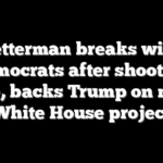Fetterman breaks with Democrats after shooting scare, backs Trump on major White House project