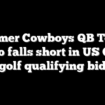 Former Cowboys QB Tony Romo falls short in US Open golf qualifying bid