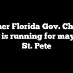 Former Florida Gov. Charlie Crist is running for mayor of St. Pete