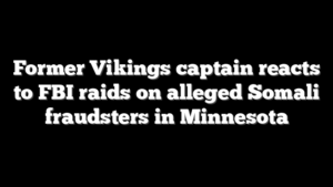 Former Vikings captain reacts to FBI raids on alleged Somali fraudsters in Minnesota