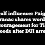 Golf influencer Paige Spiranac shares words of encouragement for Tiger Woods after DUI arrest