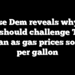 House Dem reveals why his party should challenge Trump on Iran as gas prices soar $1 per gallon