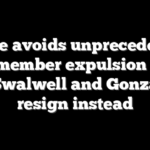 House avoids unprecedented four-member expulsion week as Swalwell and Gonzales resign instead