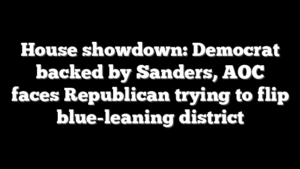 House showdown: Democrat backed by Sanders, AOC faces Republican trying to flip blue-leaning district