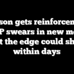 Johnson gets reinforcements as GOP swears in new member — but the edge could shrink within days