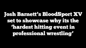 Josh Barnett’s BloodSport XV set to showcase why its the ‘hardest hitting event in professional wrestling’