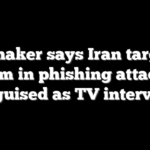 Lawmaker says Iran targeted him in phishing attack disguised as TV interview