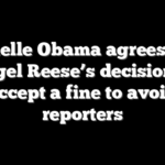 Michelle Obama agrees with Angel Reese’s decision to accept a fine to avoid reporters