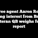 NFL free agent Aaron Rodgers drawing interest from Broncos as veteran QB weighs future: report