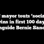 NYC mayor touts ‘socialist’ wins in first 100 days alongside Bernie Sanders