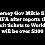 New Jersey Gov Mikie Sherrill rips FIFA after reports that NJ Transit tickets to World Cup will be over $100