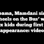 Obama, Mamdani sing ‘Wheels on the Bus’ with Bronx kids during first joint appearance: video
