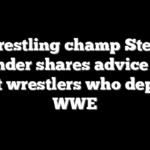 Pro wrestling champ Steph De Lander shares advice for recent wrestlers who departed WWE