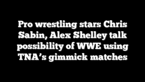 Pro wrestling stars Chris Sabin, Alex Shelley talk possibility of WWE using TNA’s gimmick matches