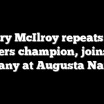 Rory McIlroy repeats as Masters champion, joins rare company at Augusta National