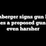 Spanberger signs gun bills, makes a proposed gun ban even harsher