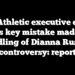 The Athletic executive editor admits key mistake made in in handling of Dianna Russini controversy: report