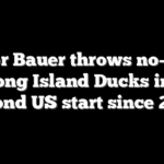 Trevor Bauer throws no-hitter for Long Island Ducks in just second US start since 2021