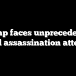 Trump faces unprecedented third assassination attempt