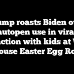 Trump roasts Biden over autopen use in viral interaction with kids at White House Easter Egg Roll