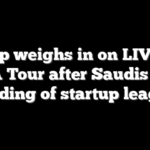 Trump weighs in on LIV Golf, PGA Tour after Saudis pull funding of startup league