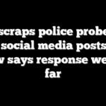 UK scraps police probes of legal social media posts after review says response went too far