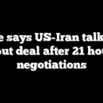 Vance says US-Iran talks end without deal after 21 hours of negotiations